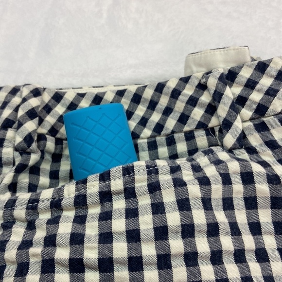 Land’s End Gingham Ankle Length Straight Leg Mid-Rise Pants 18W - Picture 10 of 10